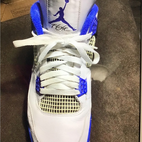 AIR JORDAN 4 RETRO MOTORSPORTD ( 308497-117) Sz 11.5 MENS SNEAKER (2016) - Picture 16 of 16